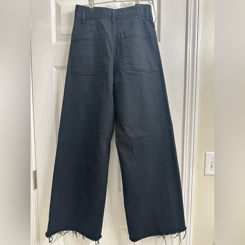 Zara high rise Marine jeans